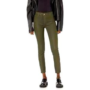 DL1961 Florence Instasculpt ankle length jeans olive green size 28 EUC